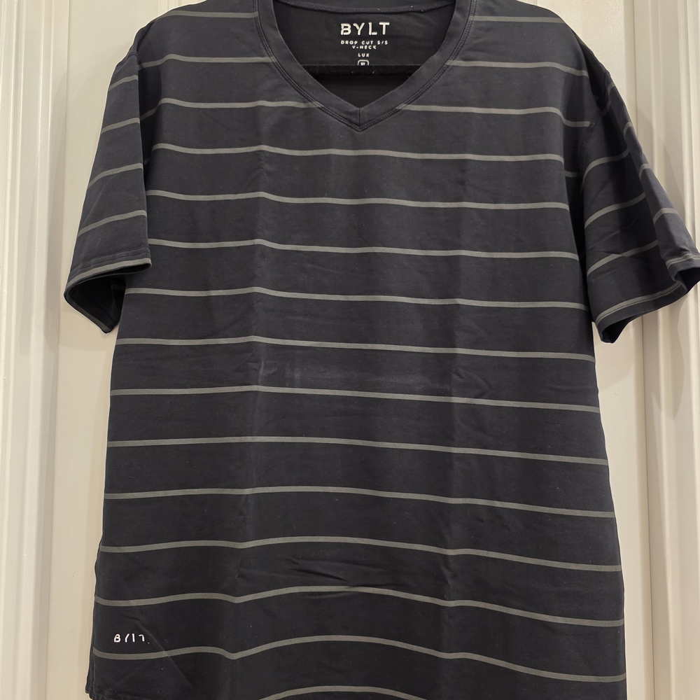 BYLT Basics Black and Gray Short Sleeve Tees